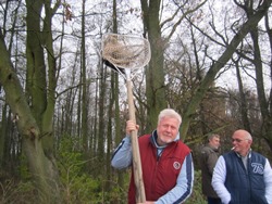 Gerhard mit dem Kescher