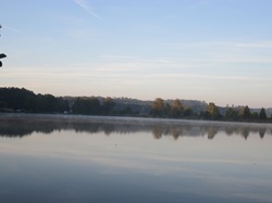 der ruhige Teich