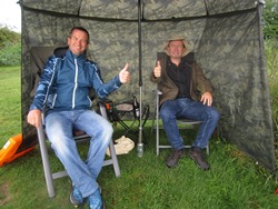Jürgern Menner und Reinhold Ramharter