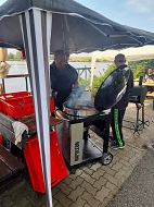 Ein Blick in den Griller