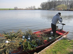 Florian Maier im Boot