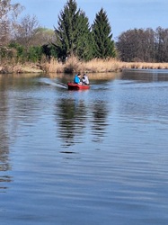 Das Boot kommt retour