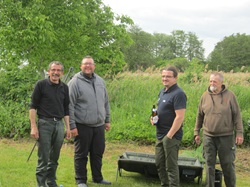 Andres Wögenstein mit Kollegen