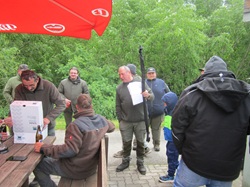 Klaus Kalcsics bei der Siegerehrung