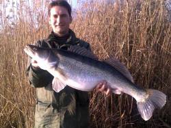 Fritz Dachsberger mit Zander