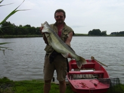 Gerhard Vogler mit Zander